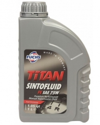 Масло трансмиссионное 75W Titan Sintofluid FE 1л