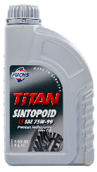 Масло трансмиссионное 75W-90 Titan Sintopoid LS 1л