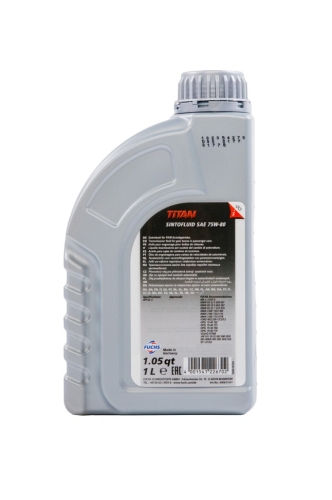 Масло трансмиссионное 75W-80 Titan Sintofluid 1л